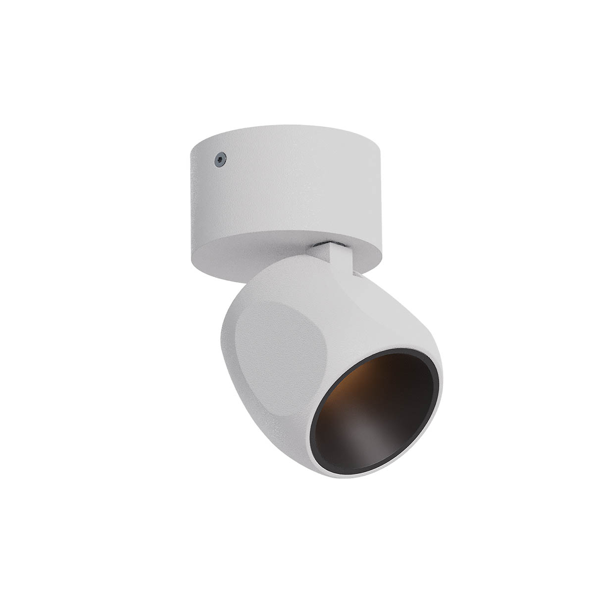 Levně Redo Stropní/nástěnné LED svítidlo CRISP, 8W, v. 107 mm, CCT 2700-3000K Barva: Bílá