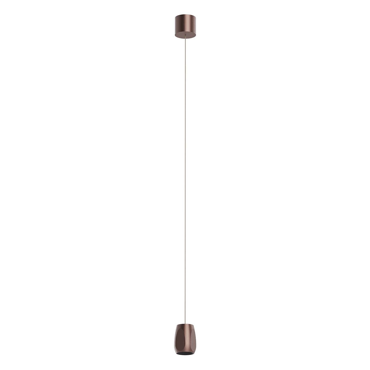 Levně Redo Závěsné LED svítidlo CRISP 10,5W, v. 90 mm, CCT 2700-3000K Barva: Hnědá