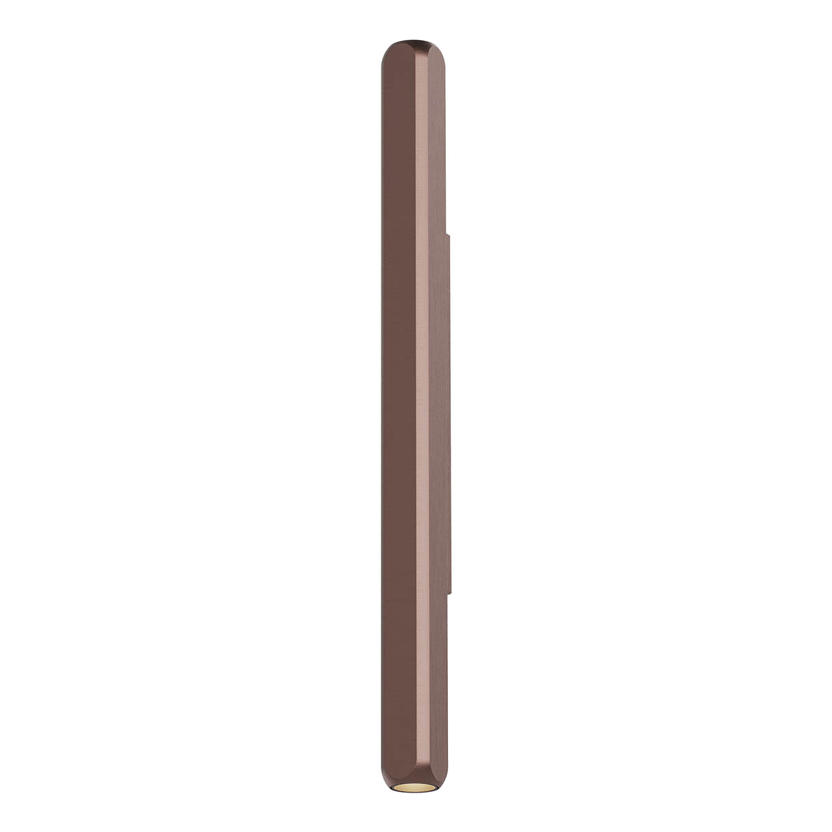 Levně Redo Nástěnné LED svítidlo CRISP 6,6W, v. 35 cm, CRI90 Barva: Hnědá, Barva světla: 2700K