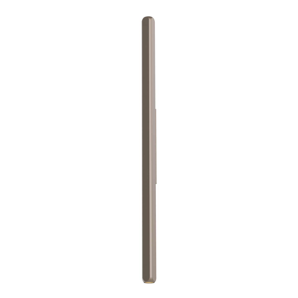 Levně Redo Nástěnné LED svítidlo CRISP 6,6W, v. 60 cm, CRI90 Barva: Stříbrná-kávová, Barva světla: 2700K