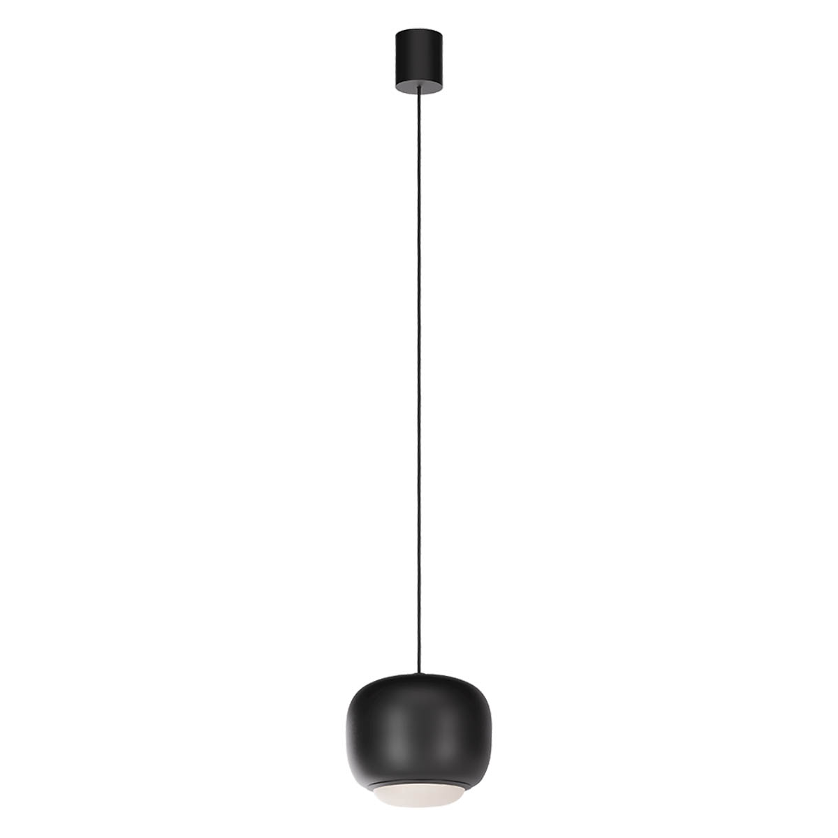 Levně Redo Závěsné LED svítidlo DUBBO, 12W, ø 22 cm, CCT 2700-3000K Barva: Matná černá