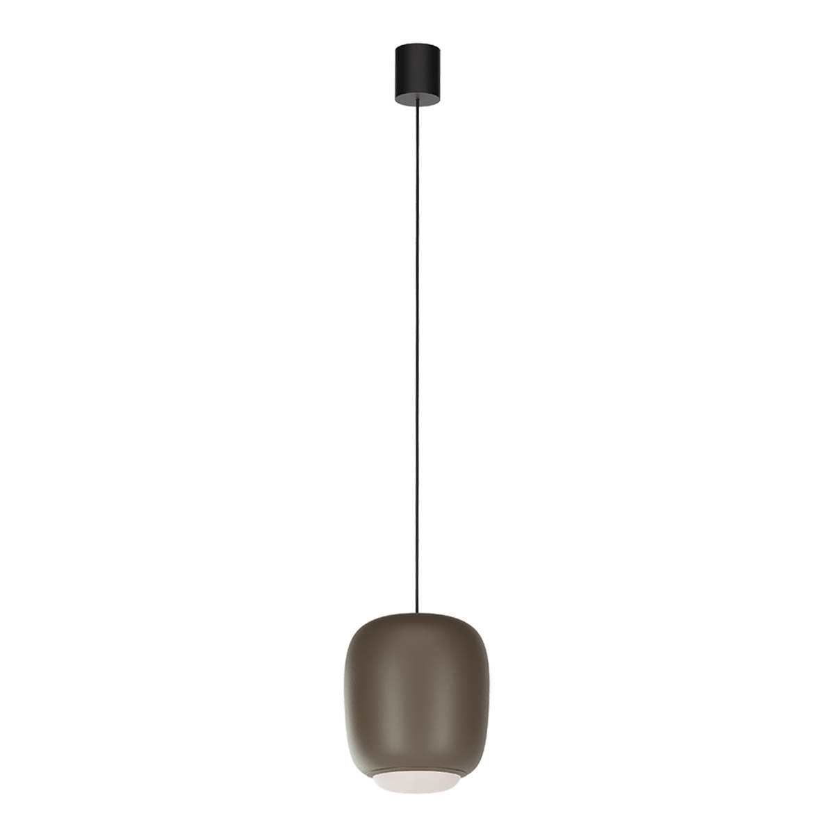 Levně Redo Závěsné LED svítidlo DUBBO, 12W, ø 23 cm, CCT 2700-3000K Barva: Tmavá čokoládová