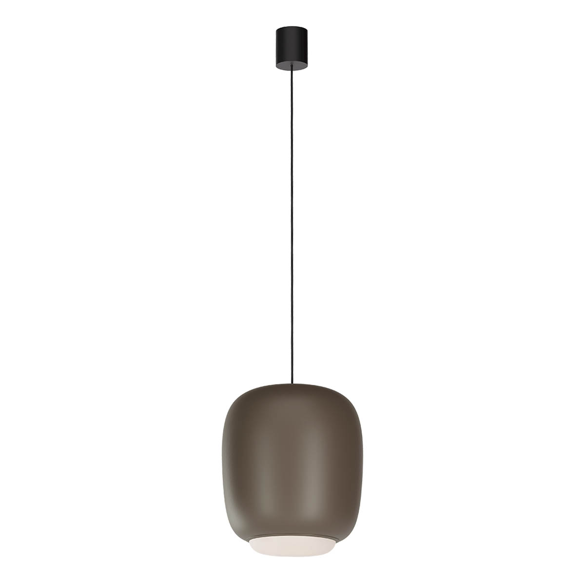 Levně Redo Závěsné LED svítidlo DUBBO, 21W, ø 31,7 cm, CCT 2700-3000K Barva: Tmavá čokoládová