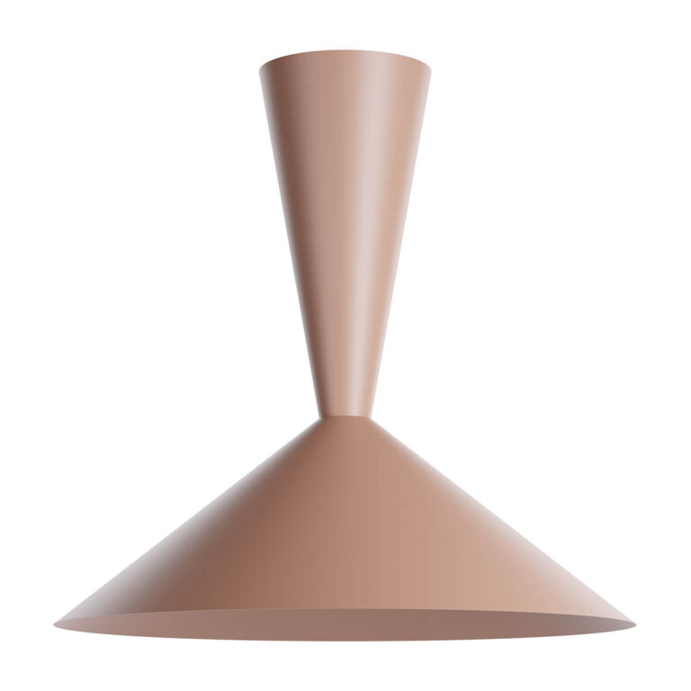 Redo Stropní svítidlo KONOS, 1xE27, ø 65 cm Barva: Hnědá