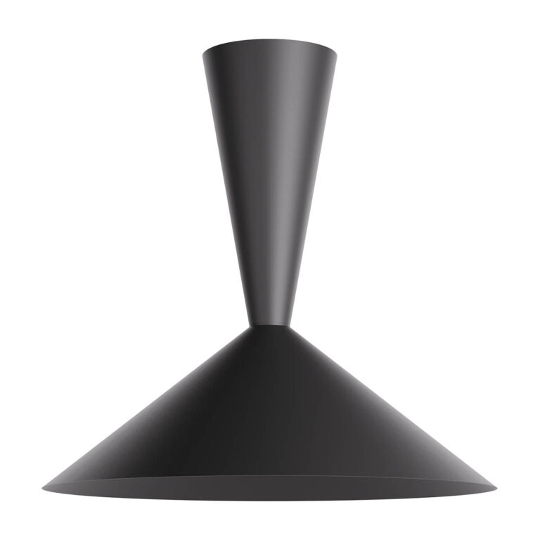 Redo Stropní svítidlo KONOS, 1xE27, ø 65 cm Barva: Černá