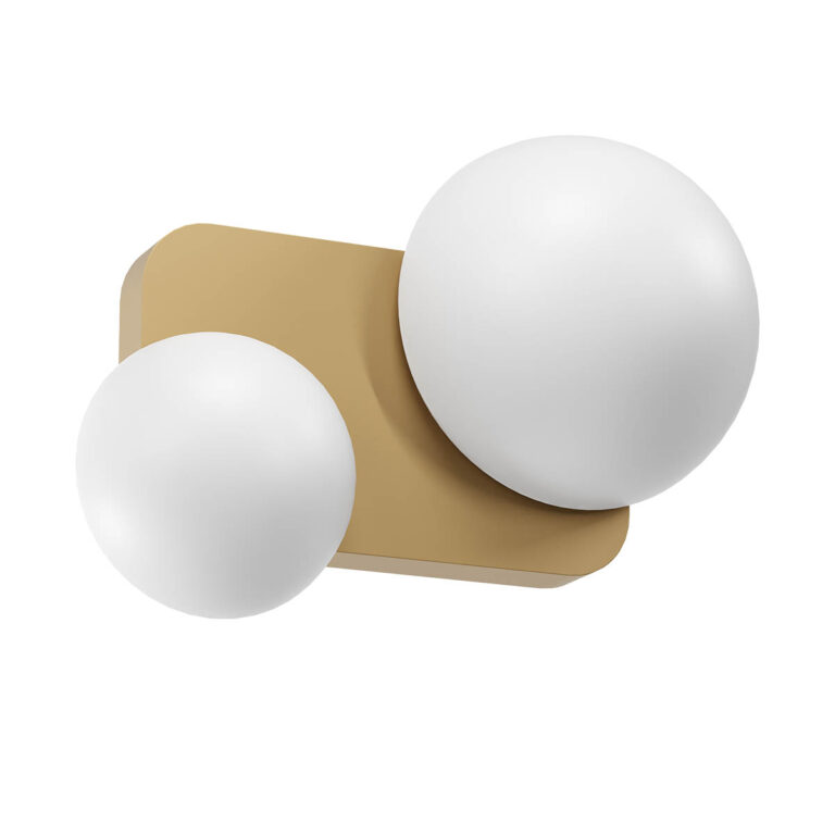 Levně Redo Nástěnné LED svítidlo LUMIEN 13,4W, š. 33,5 cm, CCT 2700-3000K Barva: Zlatá