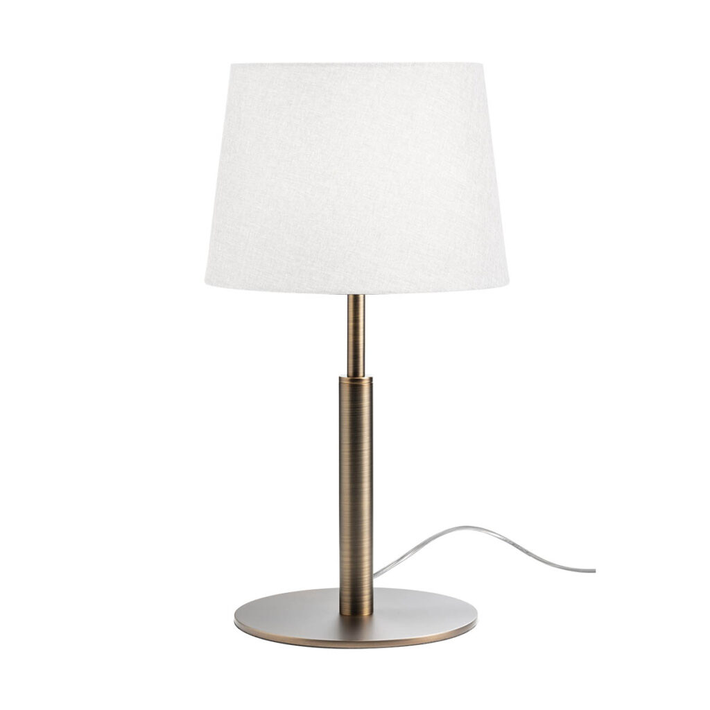 Redo Stolní lampa NEMIA, 1xE27, v. 41 cm Barva: Bronz