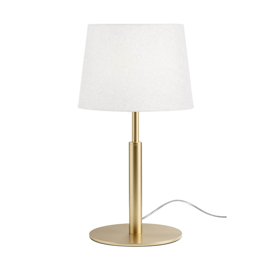 Levně Redo Stolní lampa NEMIA, 1xE27, v. 41 cm Barva: Zlatá