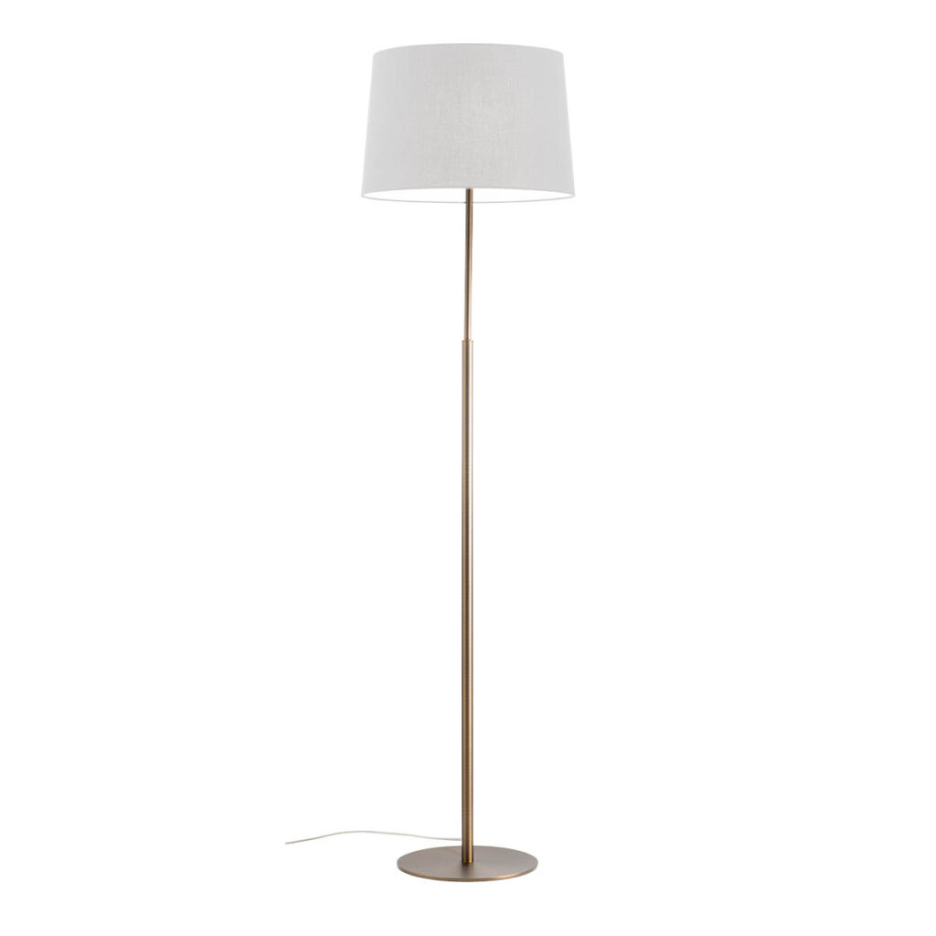 Redo Stojací lampa NEMIA, 1xE27, v. 170 cm Barva: Bronz