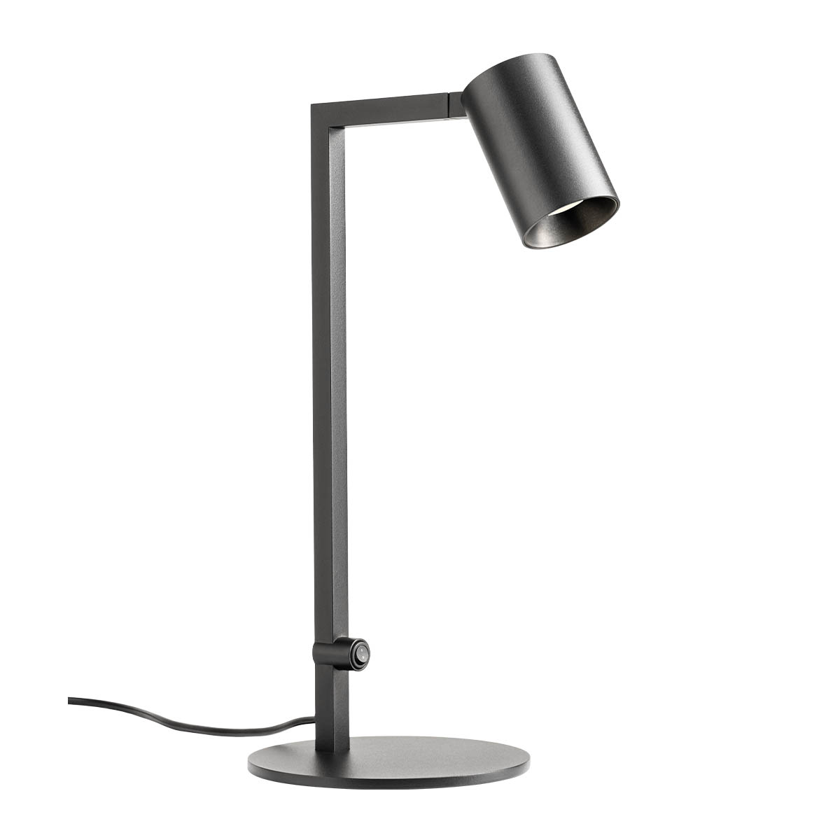 Redo Stolní lampa ROLF, 1xGU10, v. 40 cm Barva: Černá