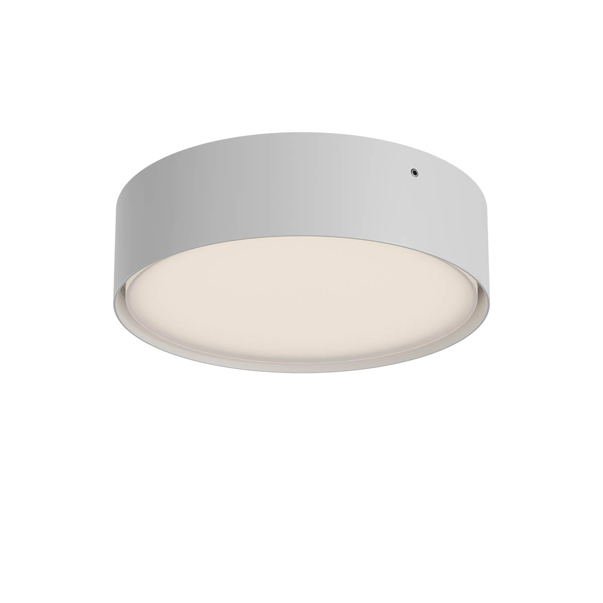 Levně Redo Venkovní stropní LED svítidlo NOX, pr.22 cm, 21W, CCT 2700/3000K, IP65 Barva: Bílá, Stmívání, řízení: DALI