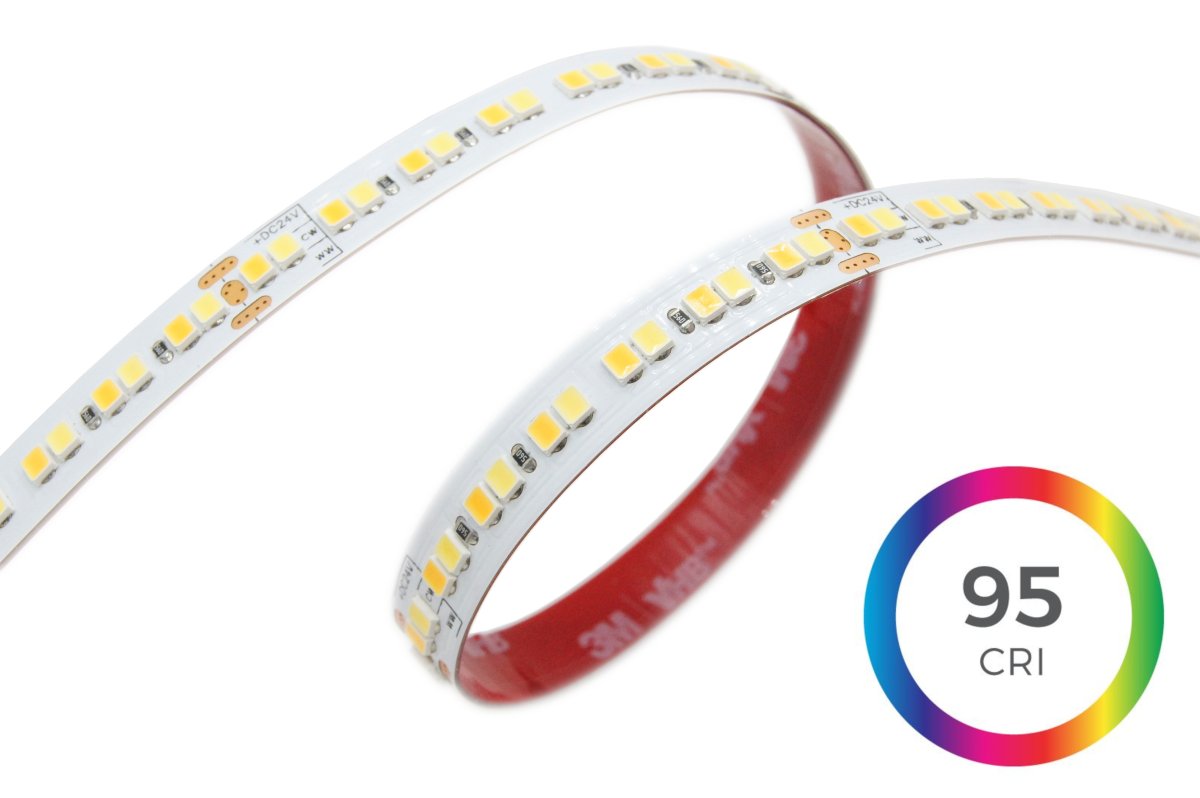 Levně CCT 2700+6000K, 15+15W/m LED pásek, PROFI, 24VDC, 10mm, 224LED/m