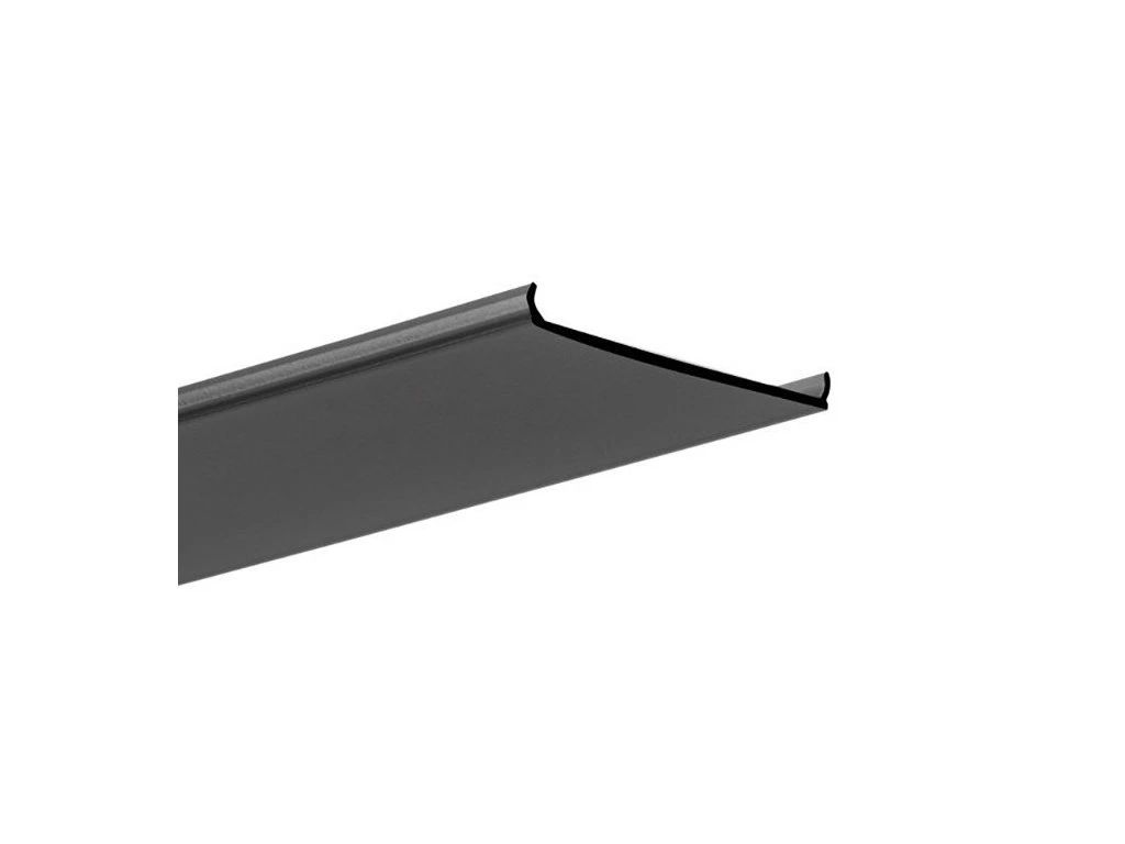Levně Difuzor KLUŚ LIGER-45 pro LED hliníkové profily Barva: Černý, Délka: 1m