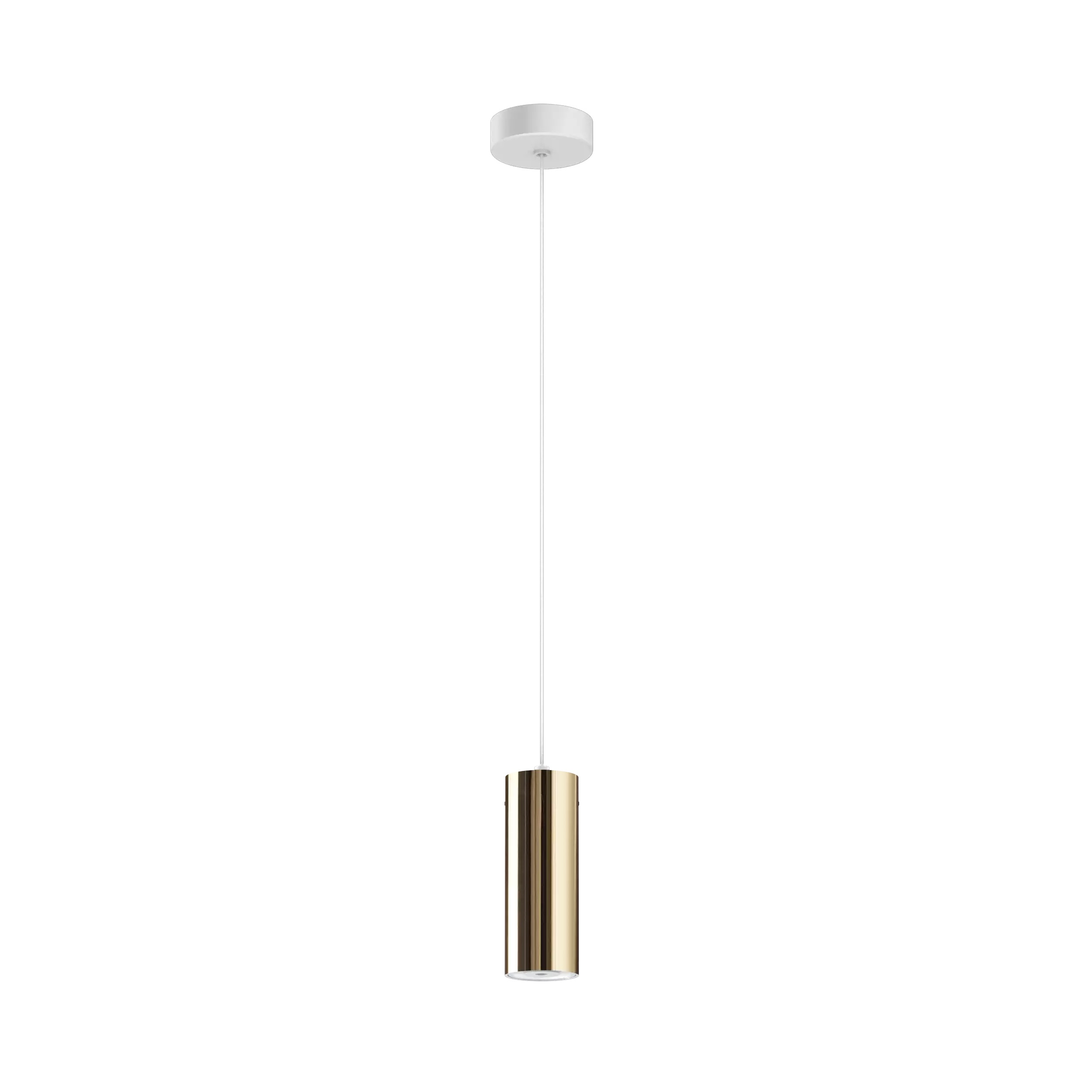 Levně Linealight Závěsné svítidlo Birba_P v. 15 cm Barva: Mosaz