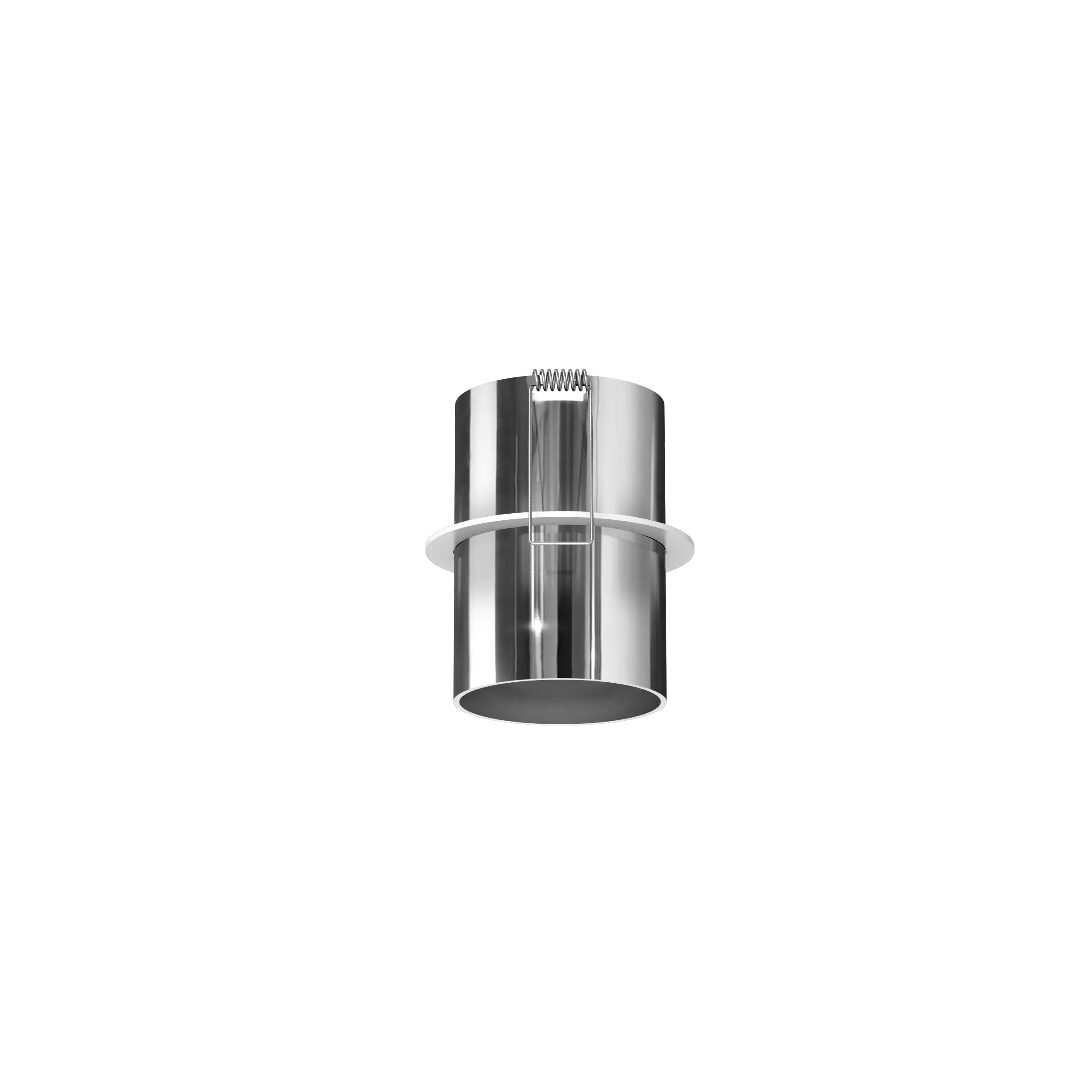Levně Linealight Stropní svítidlo Birba_C ø75 mm, 1xGU10 Barva: Hliník