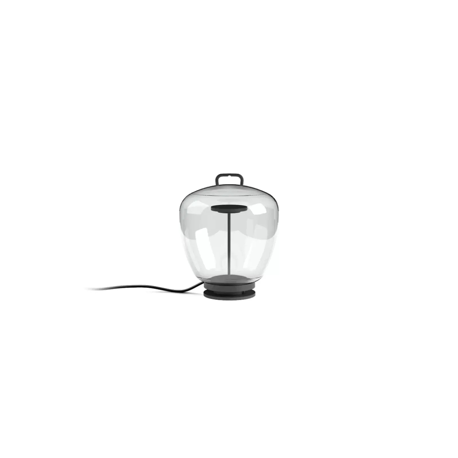 Levně Linealight Venkovní LED stolní lampa Rolling Sky Lantern v.45,5 cm, IP65 Barva: Černá, Teplota světla: 2700K