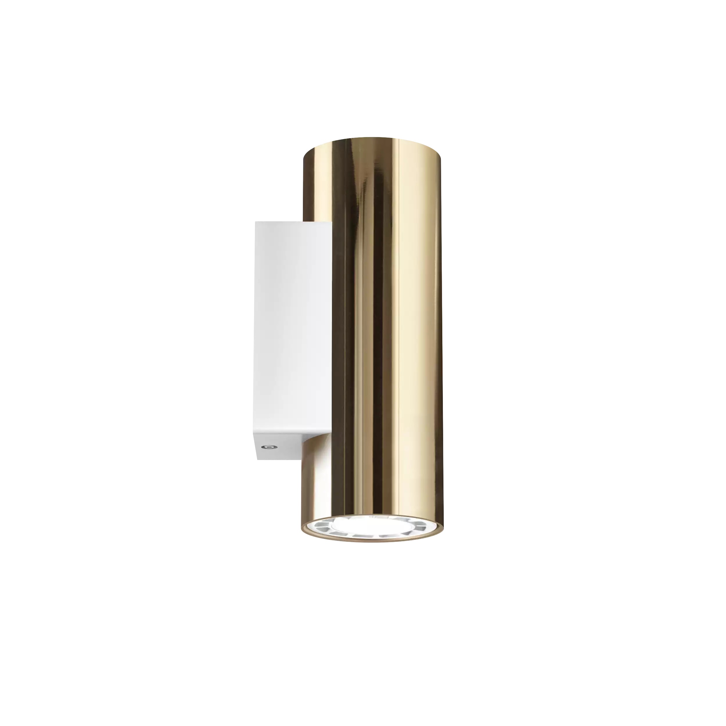 Levně Linealight Nástěnné svítidlo Birba_W1 v. 15 cm, 1xGU10 Barva: Mosaz