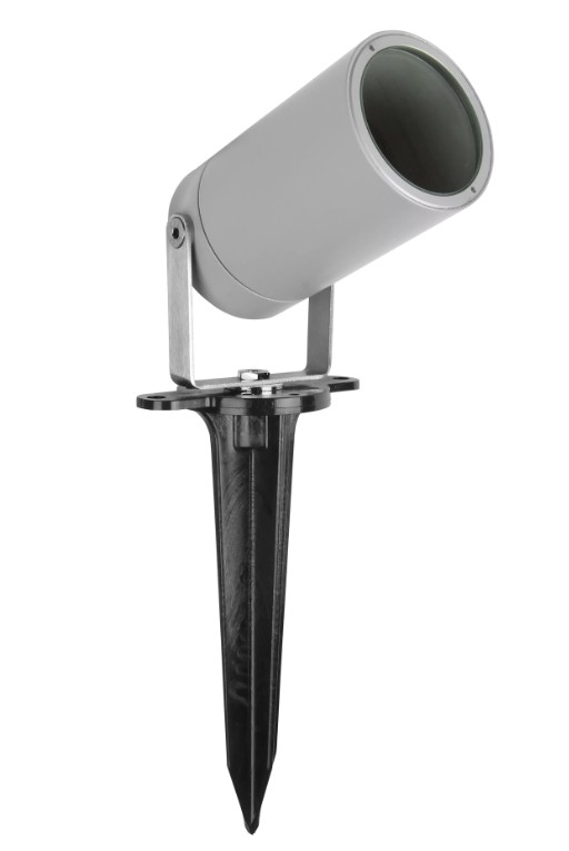 Levně Linealight Venkovní zapichovací svítidlo Vision 1, v.37,5 mm, 1xGU10, IP65 Barva: Šedá