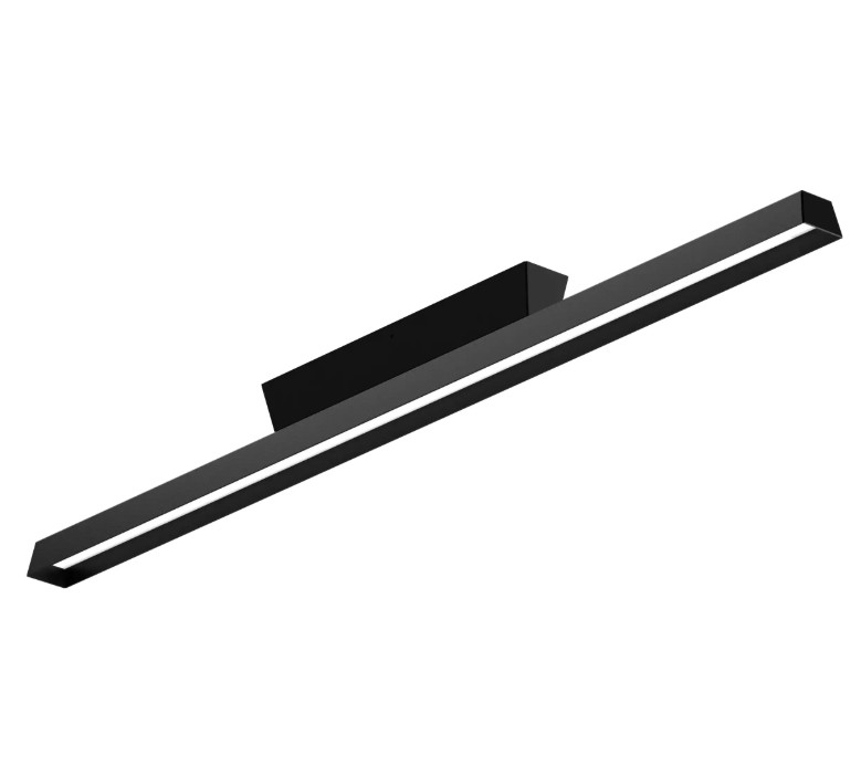 Levně Linealight Venkovní LED stropní osvětlení Lira_SB d. 92,4 mm, 31W, IP65 Barva: Černá