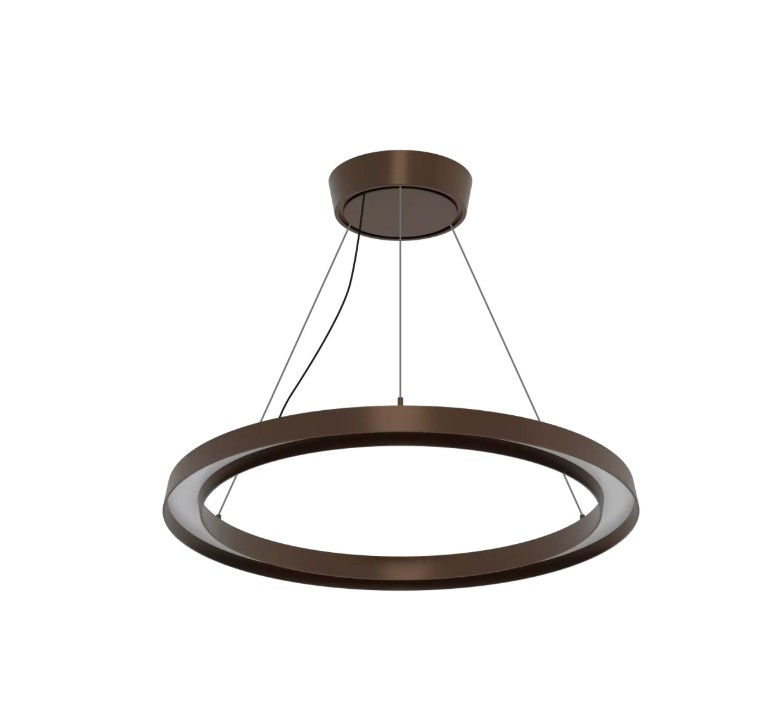 Levně Linealight Venkovní LED závěsné osvětlení Lira_PR, pr.55,4cm, 29W, IP65 Barva: Hnědá