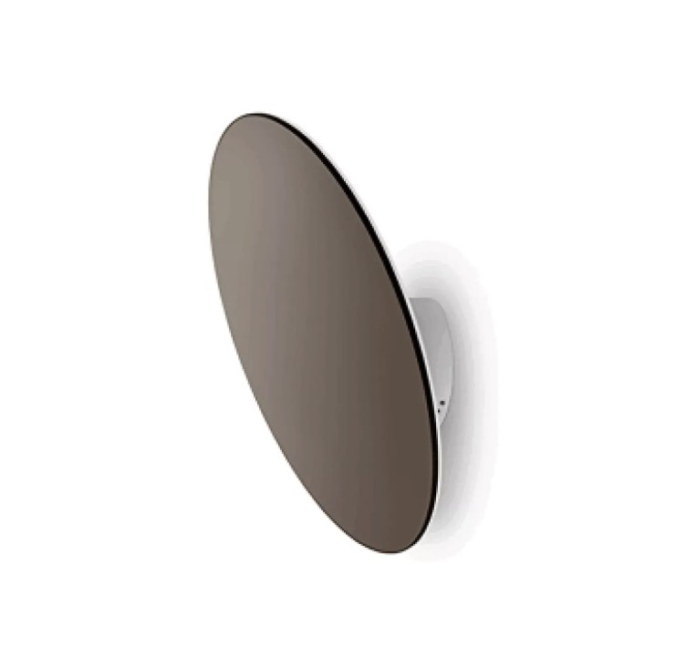 Levně Linealight Nástěnné LED svítidlo Gemini_W2, pr.26cm, 18W, IP40 Barva: Bronzová, Teplota světla: 2700K