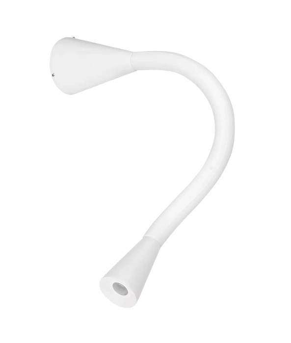 Levně Linealight Nástěnná lampa Snake_W1, d.47cm, 1,5W, s vypínačem Barva: Bílá, Teplota světla: 3000K