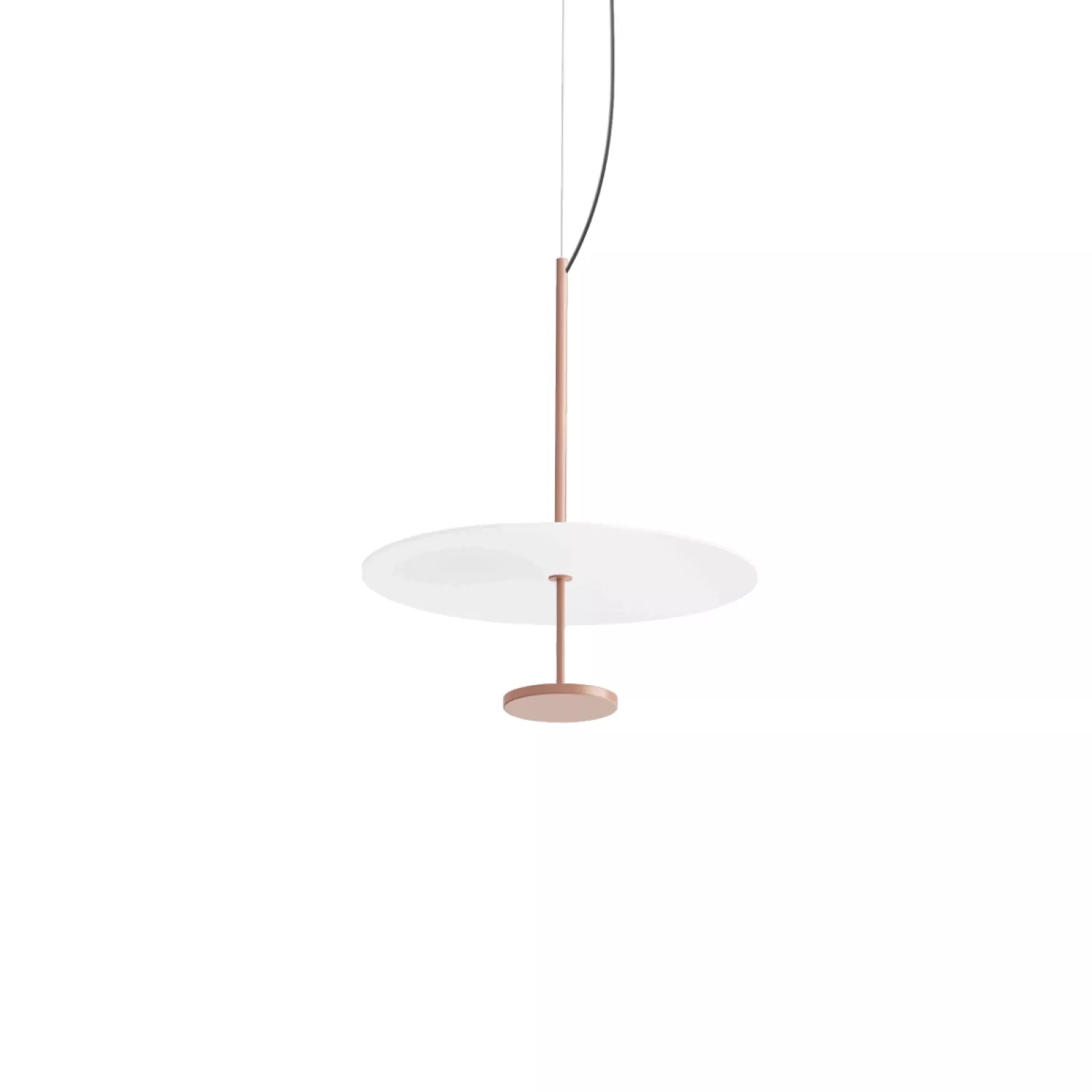 Levně Linealight Závěsné LED svítidlo Stilo_P ø34,5 cm, 15W Barva: Broskvová, Chromatičnost: 2700K