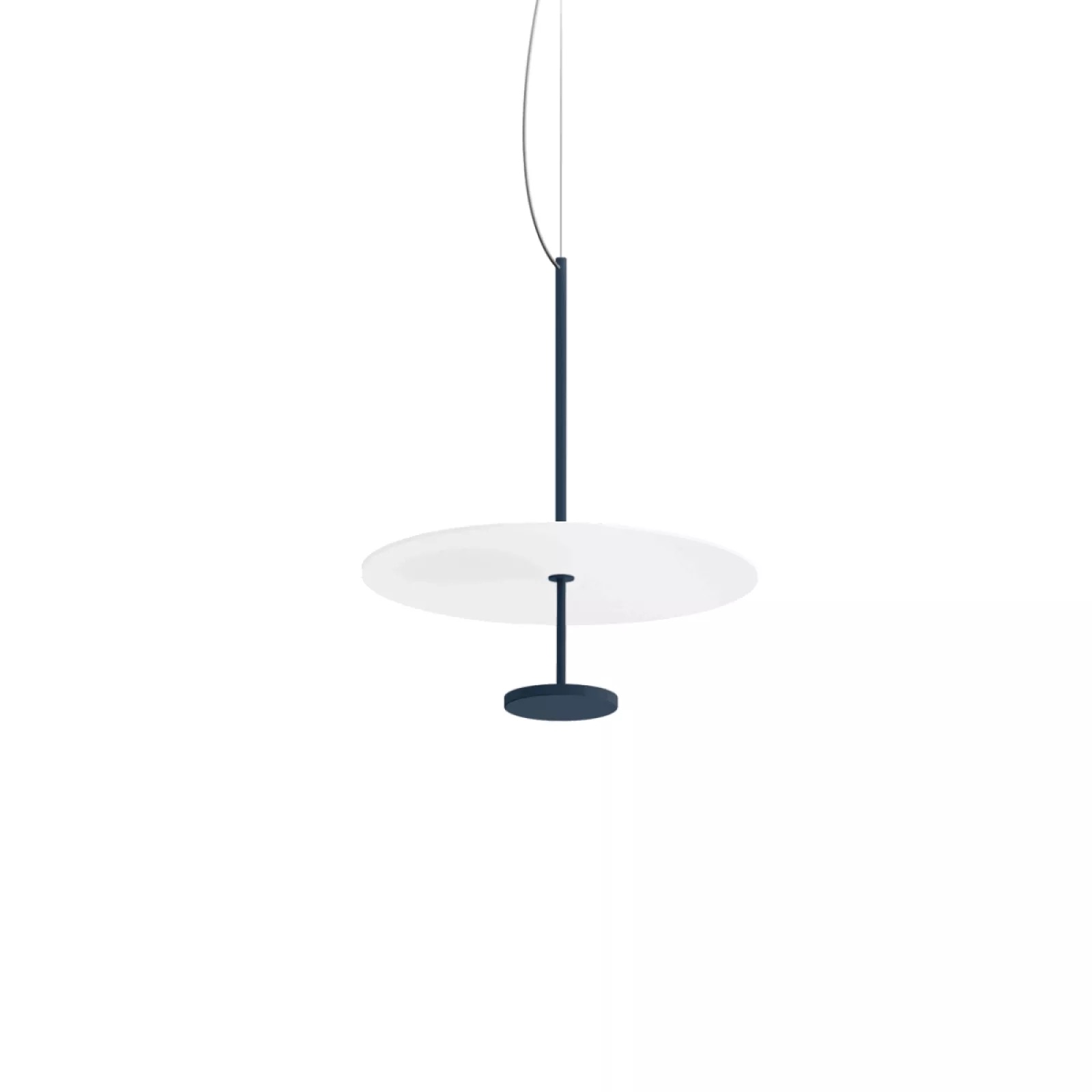 Levně Linealight Závěsné LED svítidlo Stilo_P ø34,5 cm, 15W Barva: Tmavě modrá, Chromatičnost: 2700K