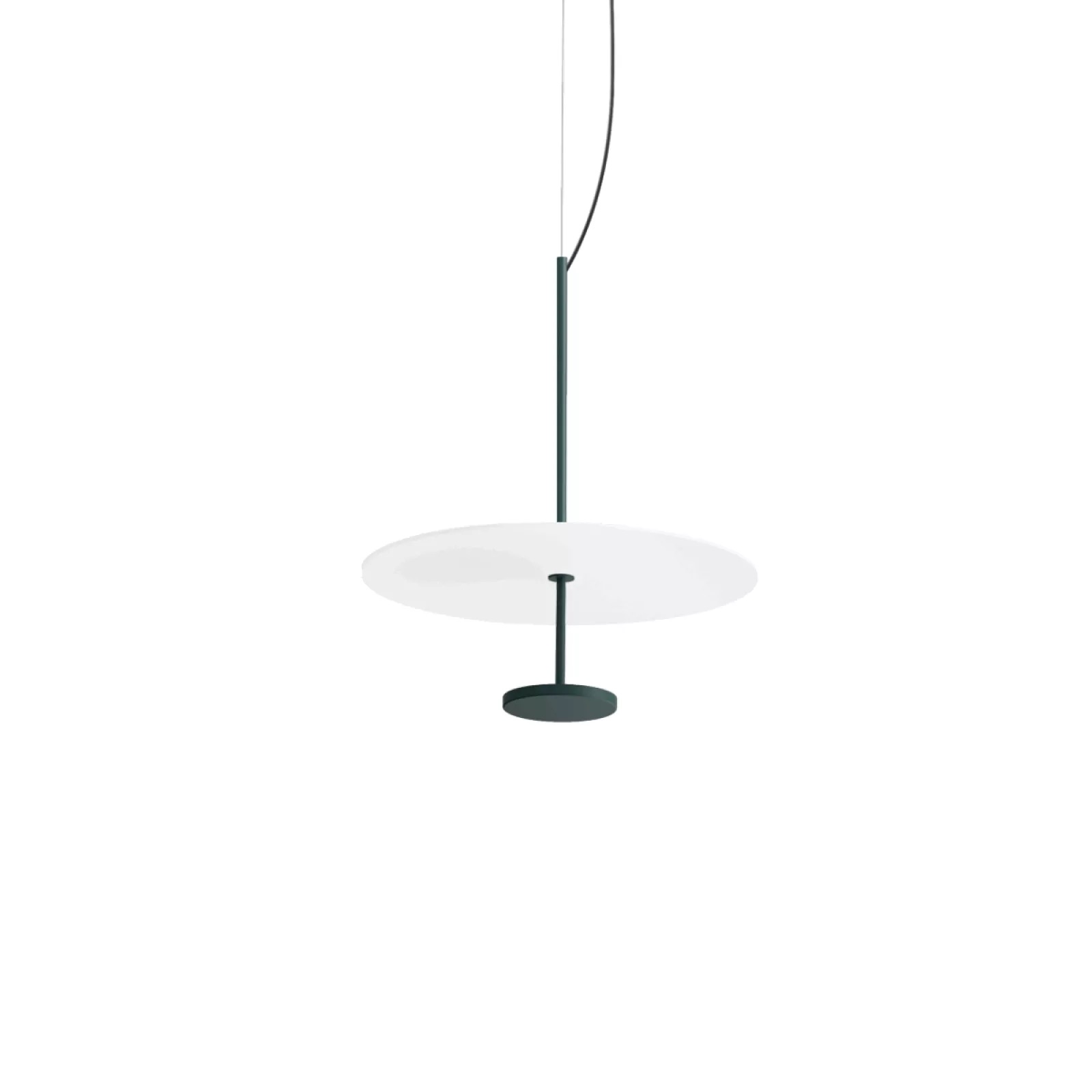 Levně Linealight Závěsné LED svítidlo Stilo_P ø34,5 cm, 15W Barva: Petrolejová, Chromatičnost: 2700K