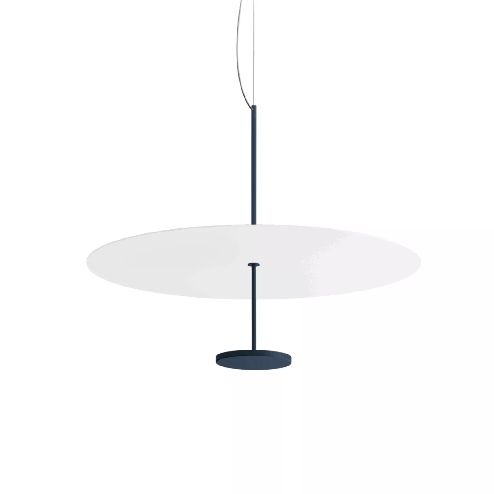 Levně Linealight Závěsné LED svítidlo Stilo_P ø74,5 cm, 32W Barva: Tmavě modrá, Chromatičnost: 2700K