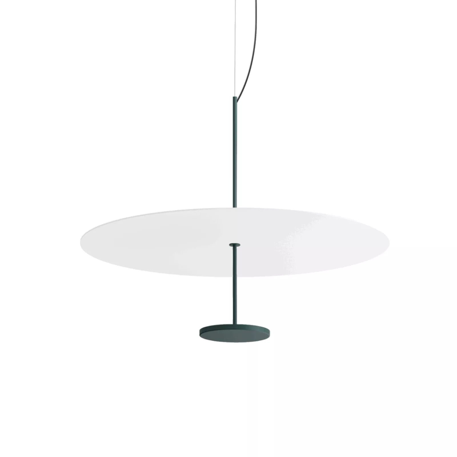 Levně Linealight Závěsné LED svítidlo Stilo_P ø74,5 cm, 32W Barva: Petrolejová, Chromatičnost: 2700K