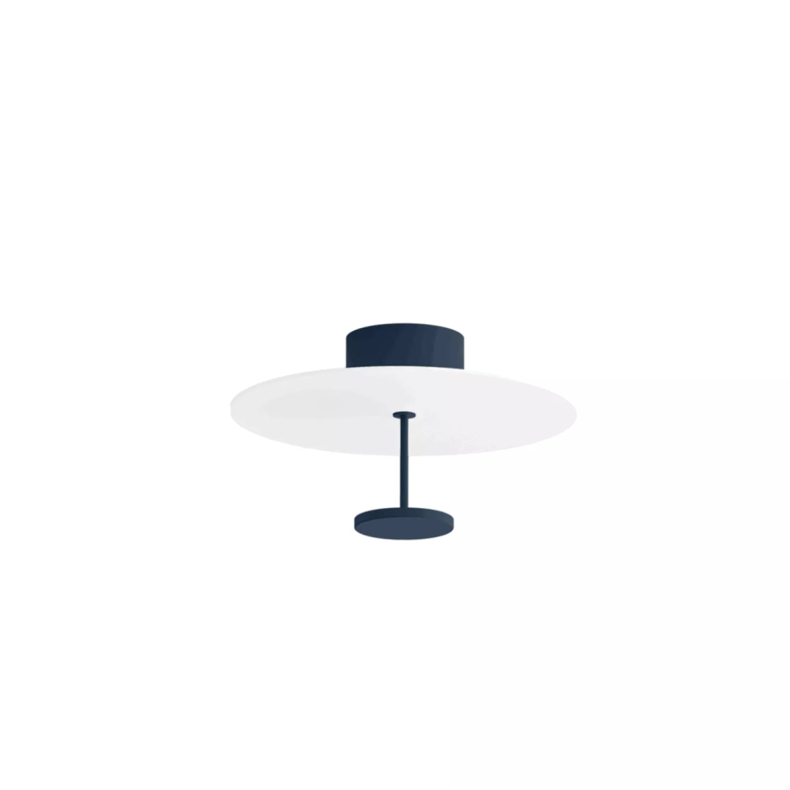 Levně Linealight Stropní LED svítidlo Stilo_S ø34,5 cm, 13W Barva: Tmavě modrá, Chromatičnost: 2700K