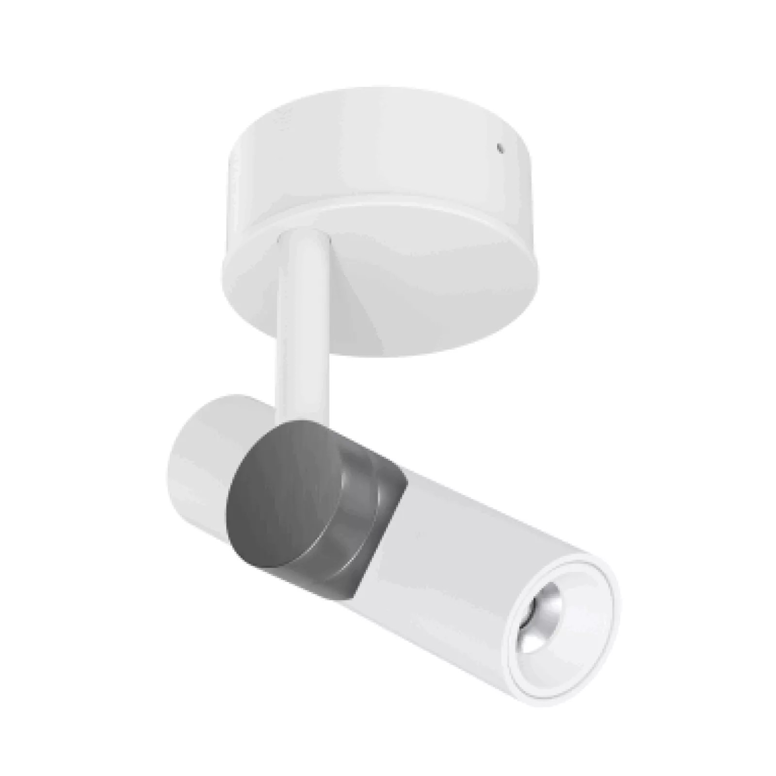 Levně Linealight Stropní LED svítidlo Goose ø4 cm, 8,5W Barva: Bílá/Nikl, Chromatičnost: 2700K