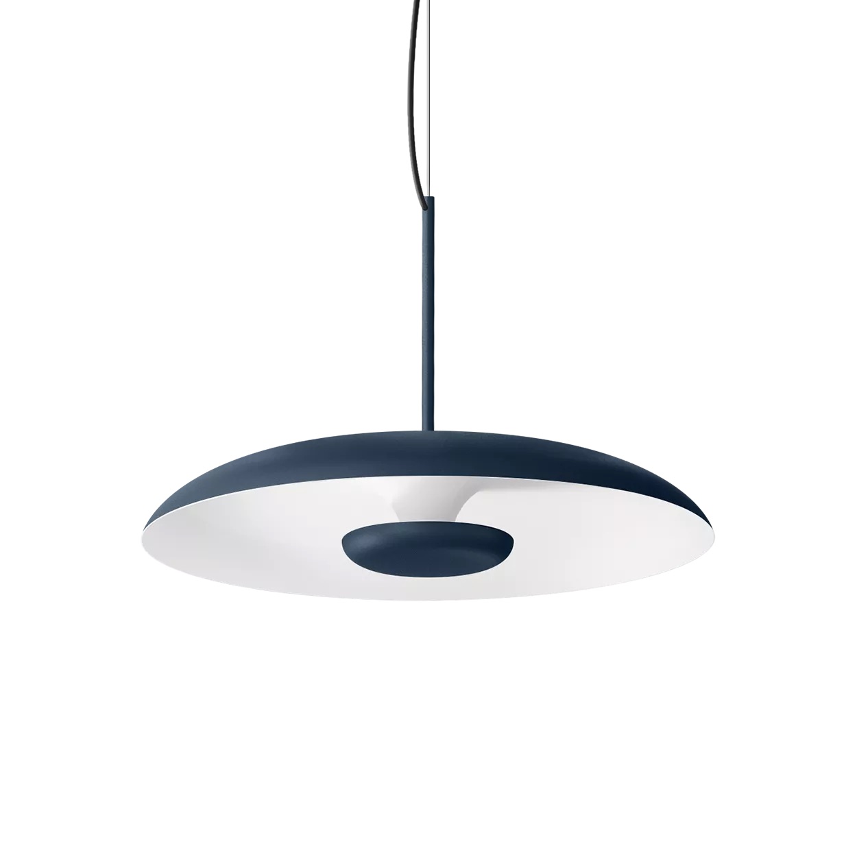 Levně Linealight Závěsné LED svítidlo Basin_P ø48,3 cm, 25W Barva: Tmavě modrá, Chromatičnost: 2700K