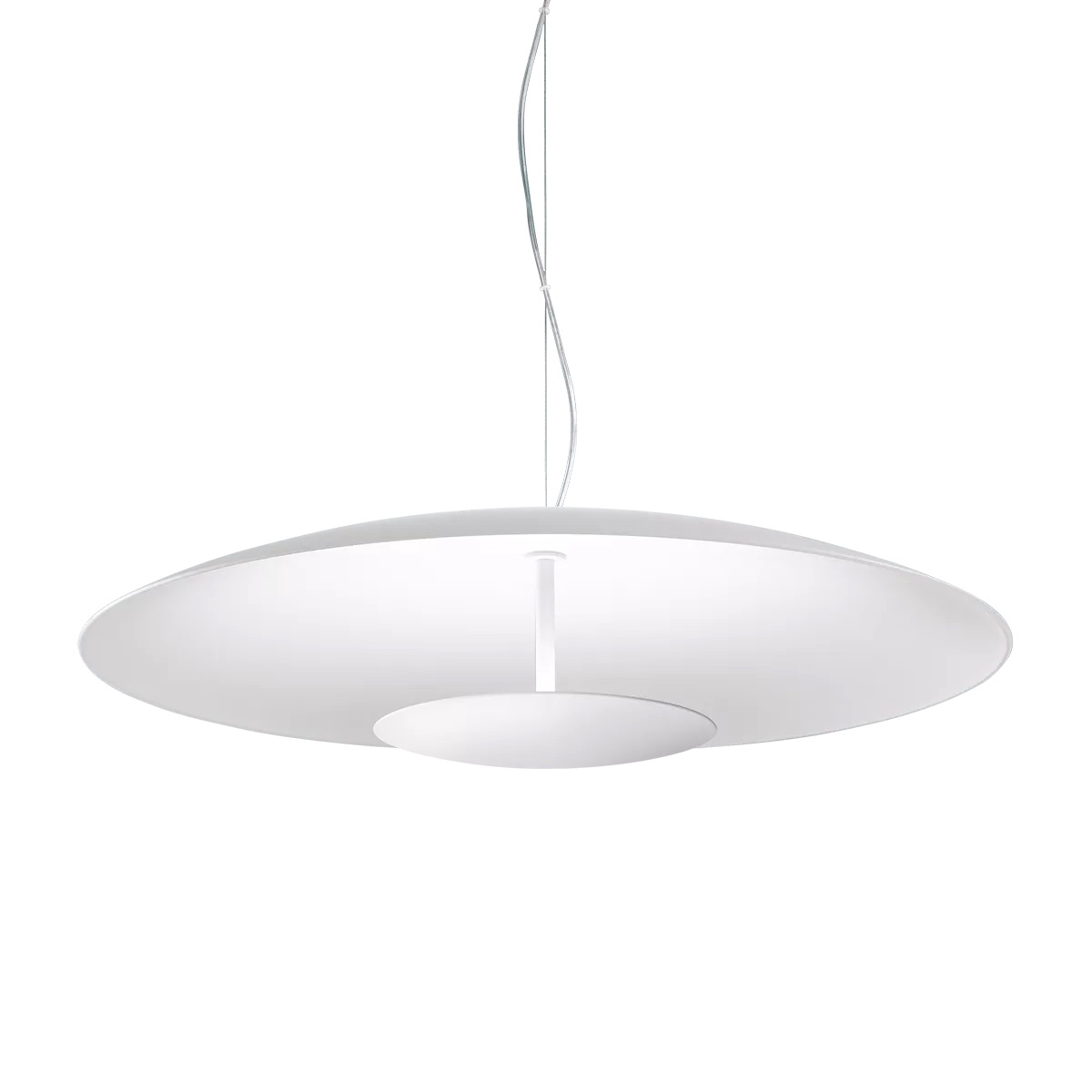 Levně Linealight Závěsné LED svítidlo Horizon_P ø65 cm, 29W Barva: Bílá