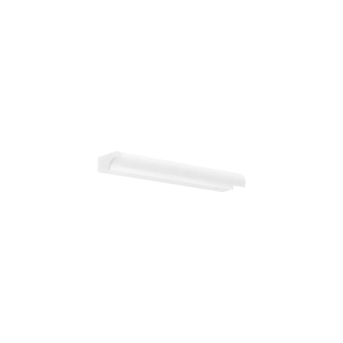 Levně Linealight Nástěnné LED svítidlo Halfpipe_W d.30,9 cm, 9W, IP44 Barva: Bílá