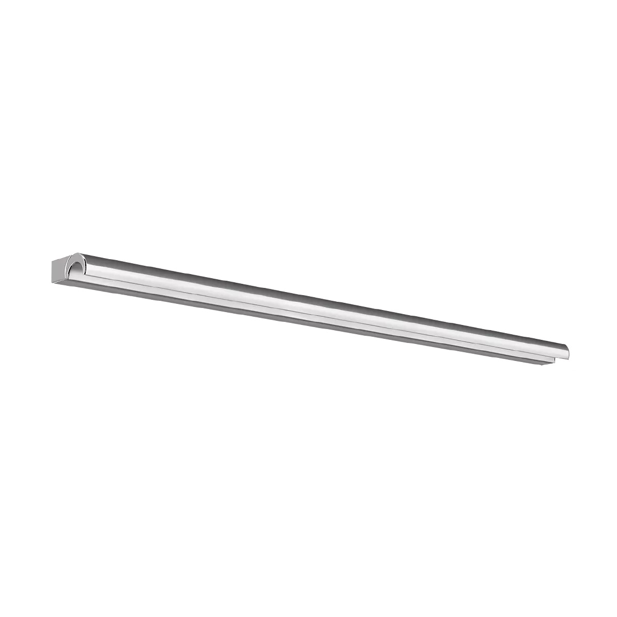 Levně Linealight Nástěnné LED svítidlo Halfpipe_W d.90,9 cm, 25W, IP44 Barva: Hliník