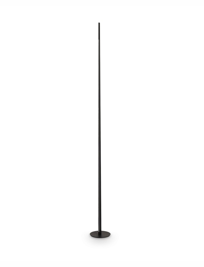 Levně Ideal Lux Stojací LED svítidlo BLADE PT, Ø 250 mm, 15 W Barva: Černá, Teplota světla: 3000K