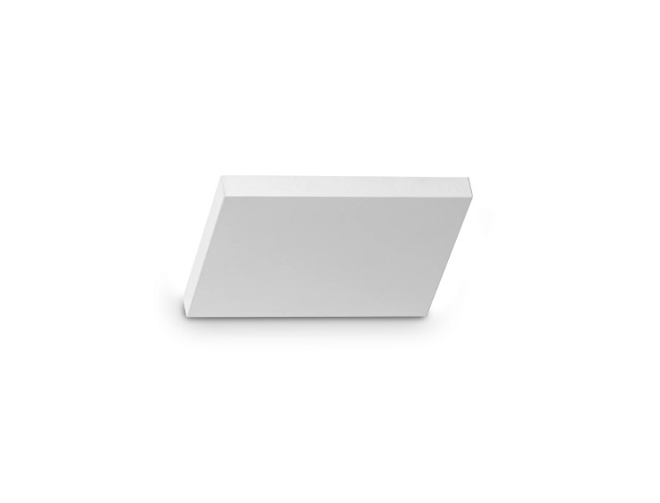 Levně Ideal Lux Nástěnné LED svítidlo BLOCK AP, d 150 mm, 10 W Barva: Bílá, Teplota světla: 3000K