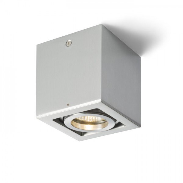 Levně Stropní svítidlo BERIT I hliník 230V GU10 50W - RED - DESIGN RENDL