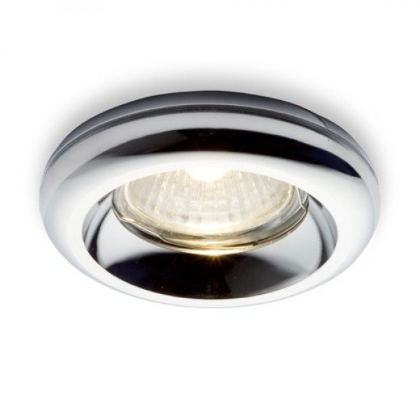 Zápustné svítidlo ESTA R zápustná stříbrná 230V GU10 50W - RED - DESIGN RENDL