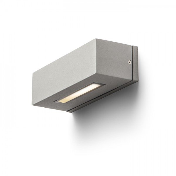 WOOP nástěnná stříbrnošedá 230V R7s 60W IP54 - RED - DESIGN RENDL