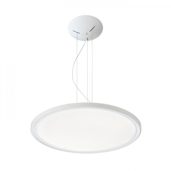 MONETA závěsná bílá 230V LED 36W 3000K - RED - DESIGN RENDL