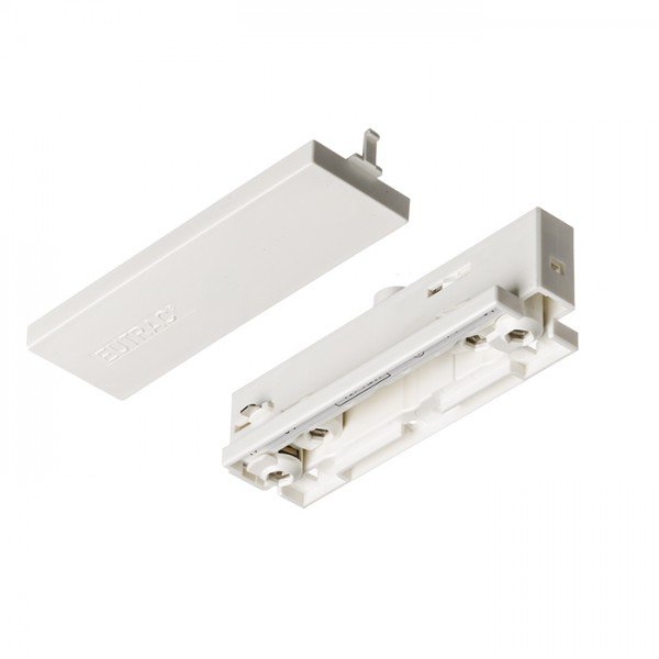 EUTRAC průběžné napájení pro tříokr. lištu bílá 230V - RED - DESIGN RENDL