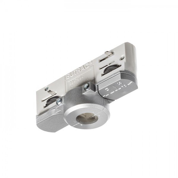 EUTRAC adaptér pro tříokr. lištu stříbrnošedá 230V - RED - DESIGN RENDL