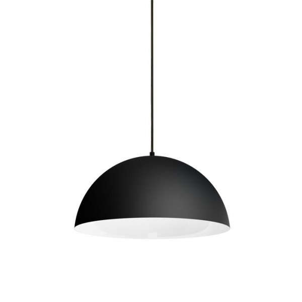 MONROE 40 závěsná matná černá/bílá  230V E27 42W - RED - DESIGN RENDL