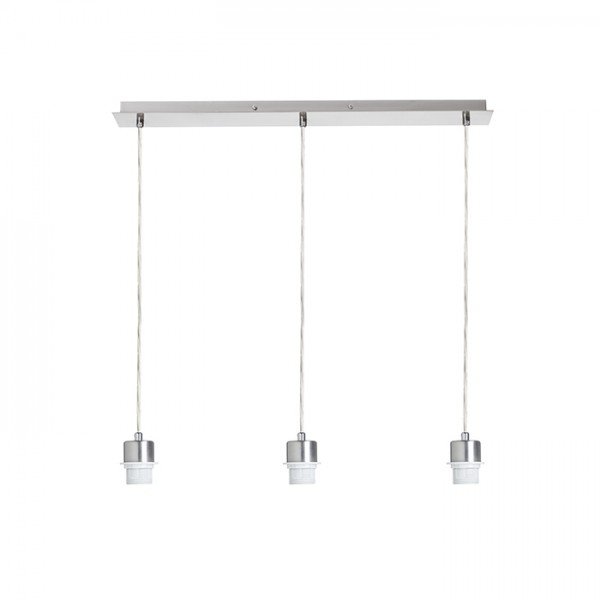Levně MORE 60 stropní závěsná základna matný nikl 230V E27 3x42W - RED - DESIGN RENDL