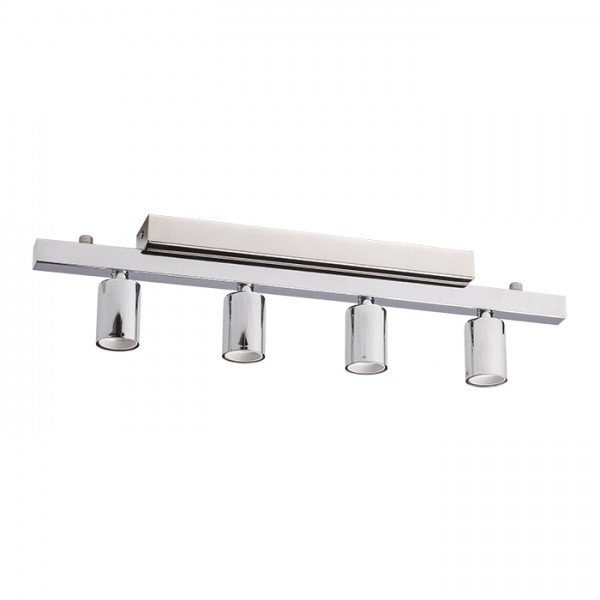 Levně RALLONG 4 stropní základna chrom 230V E27 4x42W - RED - DESIGN RENDL