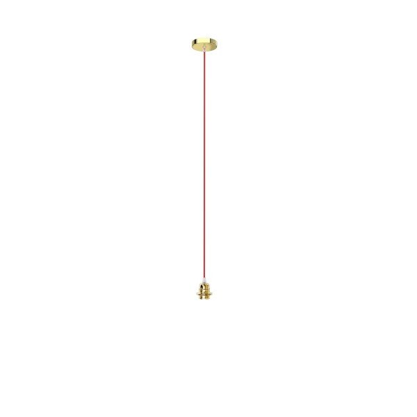ELISA závěsná sada ZZ+ČEK+ZO   230V E27 28W - RED - DESIGN RENDL