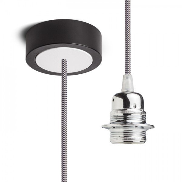 HEX závěsná sada ČZ+Č/BK+CHO+BK1  230V E27 28W - RED - DESIGN RENDL
